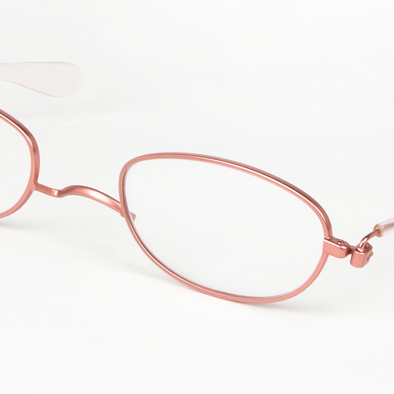 ペーパーグラスmini３ オーバル（ピンク） | [鯖江製] 薄型めがね 