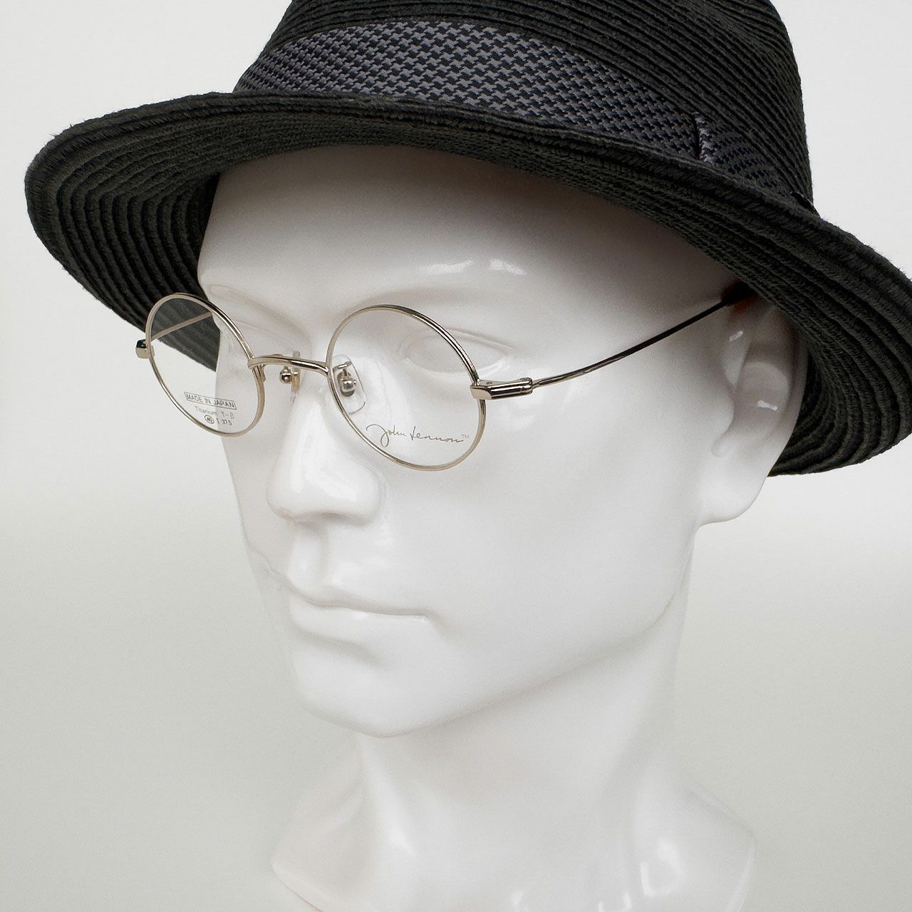JL1124-01] JohnLennon ジョンレノン メガネフレーム チタン製